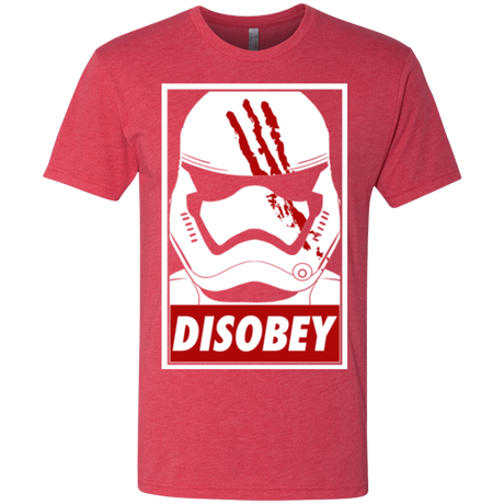 T-Shirts Vintage Red / Small Disobey Men's Triblend T-Shirt