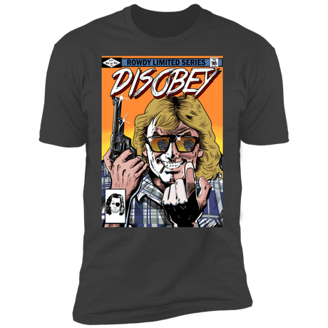 T-Shirts Heavy Metal / S Disobey Rowdy Men's Premium T-Shirt