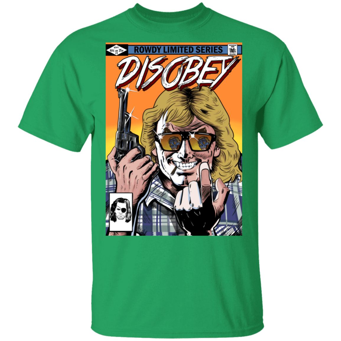 T-Shirts Irish Green / S Disobey Rowdy T-Shirt