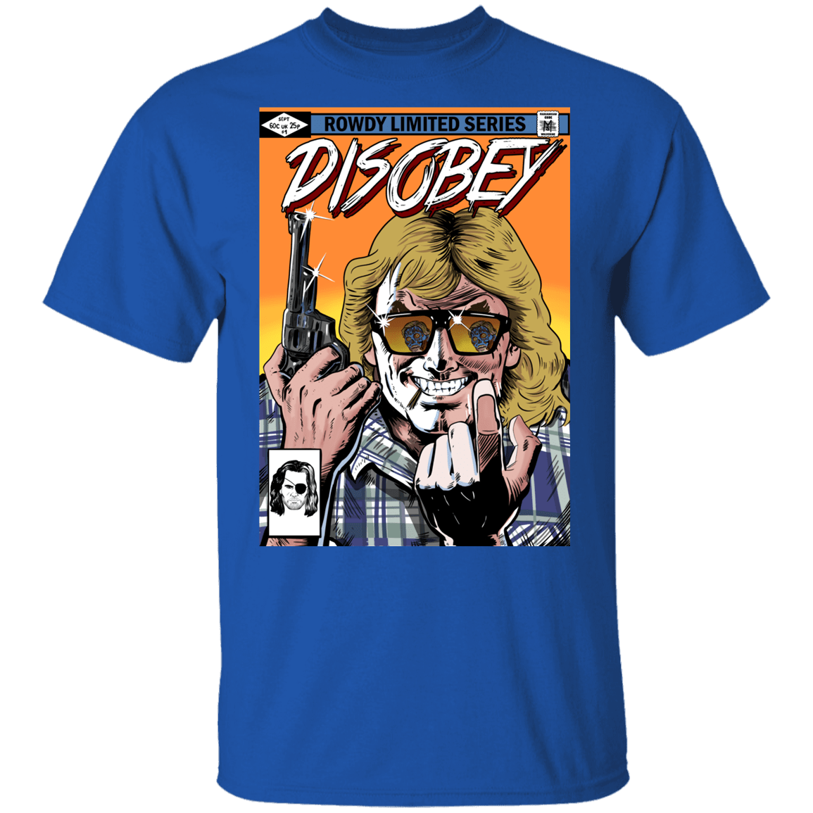 T-Shirts Royal / YXS Disobey Rowdy Youth T-Shirt