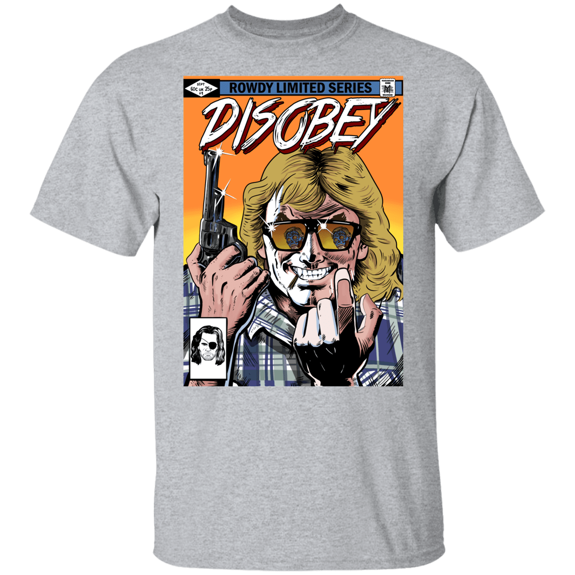 T-Shirts Sport Grey / YXS Disobey Rowdy Youth T-Shirt