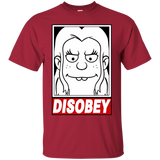 T-Shirts Cardinal / S Disobey T-Shirt