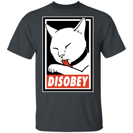 T-Shirts Dark Heather / S Disobey T-Shirt