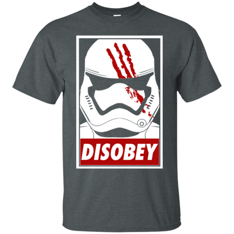 T-Shirts Dark Heather / Small Disobey T-Shirt
