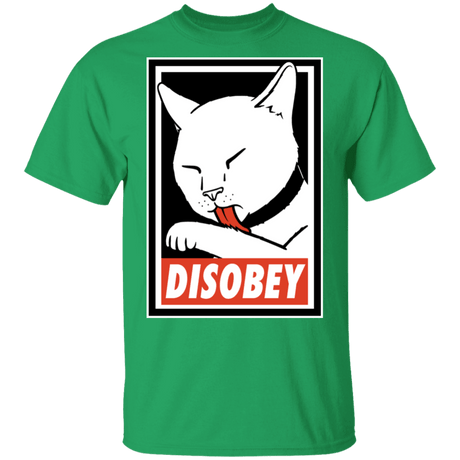 T-Shirts Irish Green / S Disobey T-Shirt