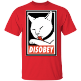 T-Shirts Red / S Disobey T-Shirt