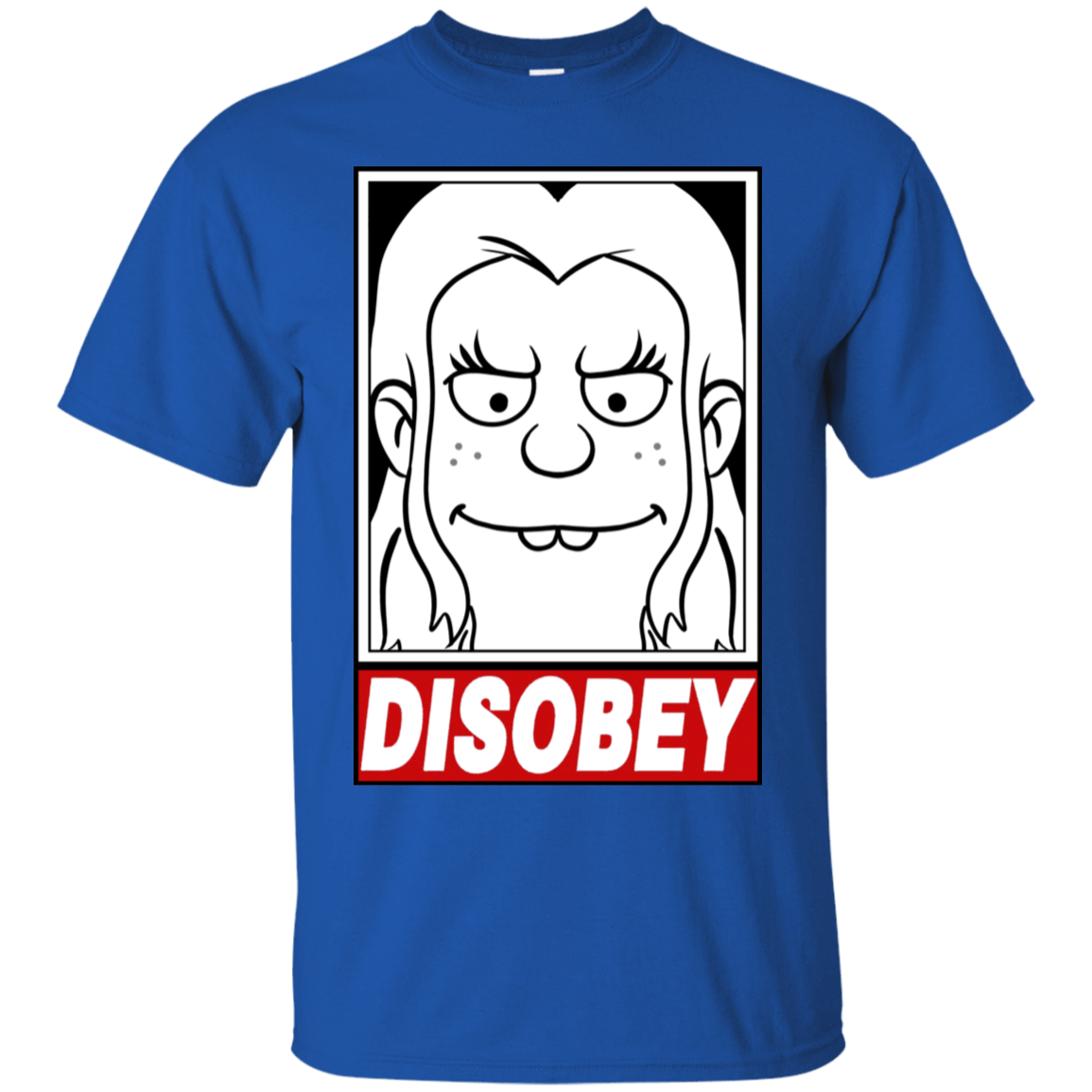 T-Shirts Royal / S Disobey T-Shirt