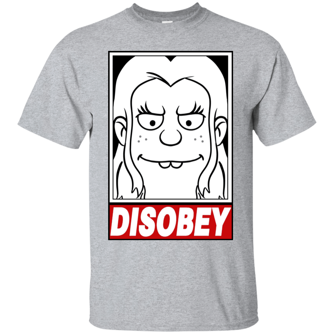 T-Shirts Sport Grey / S Disobey T-Shirt