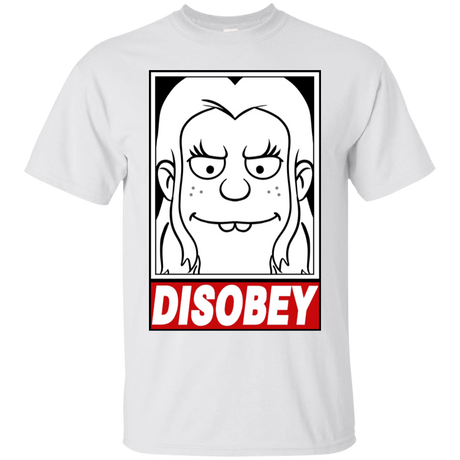 T-Shirts White / S Disobey T-Shirt