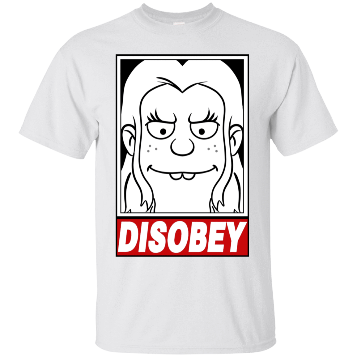 T-Shirts White / S Disobey T-Shirt