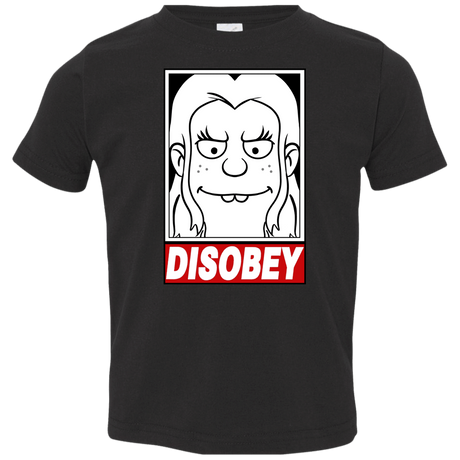 T-Shirts Black / 2T Disobey Toddler Premium T-Shirt