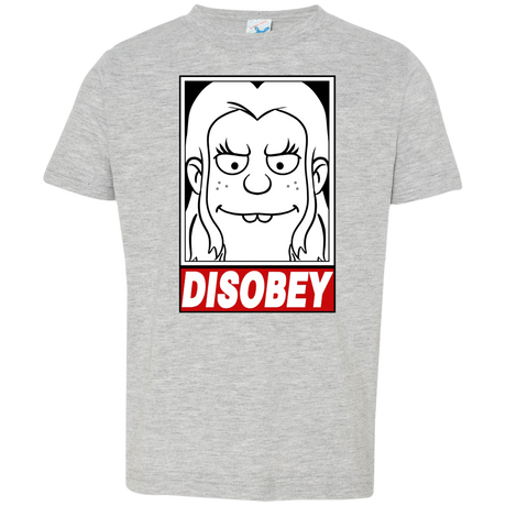 T-Shirts Heather Grey / 2T Disobey Toddler Premium T-Shirt
