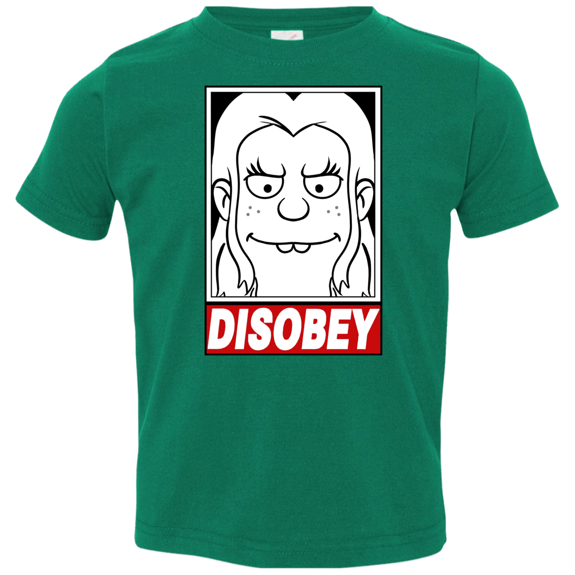 T-Shirts Kelly / 2T Disobey Toddler Premium T-Shirt
