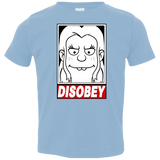 T-Shirts Light Blue / 2T Disobey Toddler Premium T-Shirt