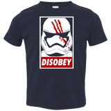 T-Shirts Navy / 2T Disobey Toddler Premium T-Shirt