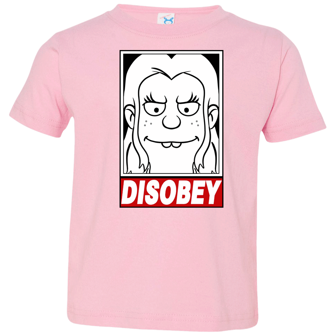 T-Shirts Pink / 2T Disobey Toddler Premium T-Shirt