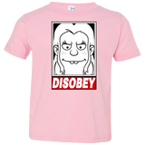 T-Shirts Pink / 2T Disobey Toddler Premium T-Shirt