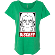 T-Shirts Envy / X-Small Disobey Triblend Dolman Sleeve