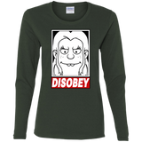 T-Shirts Forest / S Disobey Women's Long Sleeve T-Shirt