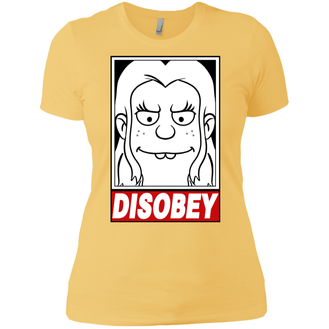 T-Shirts Banana Cream/ / X-Small Disobey Women's Premium T-Shirt