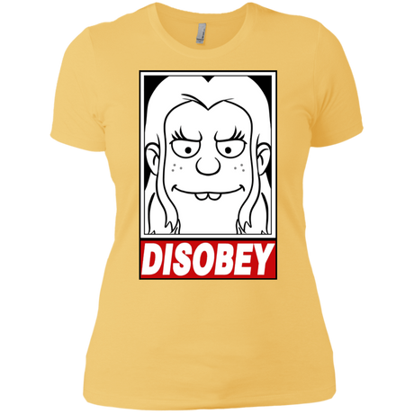 T-Shirts Banana Cream/ / X-Small Disobey Women's Premium T-Shirt