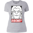 T-Shirts Heather Grey / X-Small Disobey Women's Premium T-Shirt