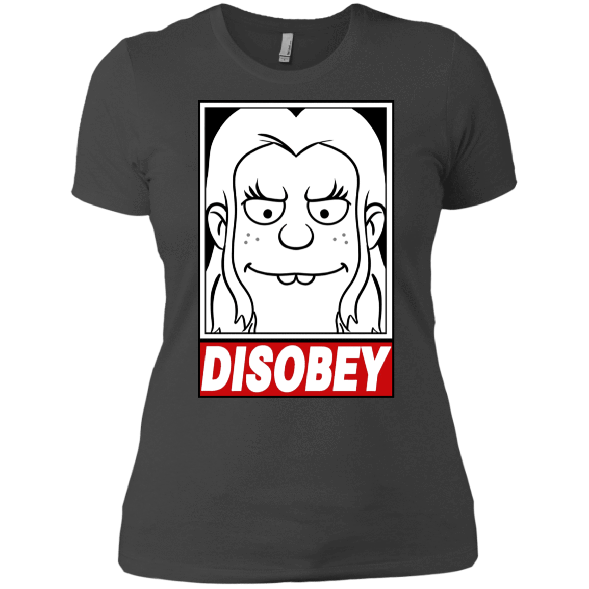 T-Shirts Heavy Metal / X-Small Disobey Women's Premium T-Shirt