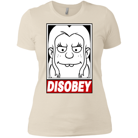 T-Shirts Ivory/ / X-Small Disobey Women's Premium T-Shirt