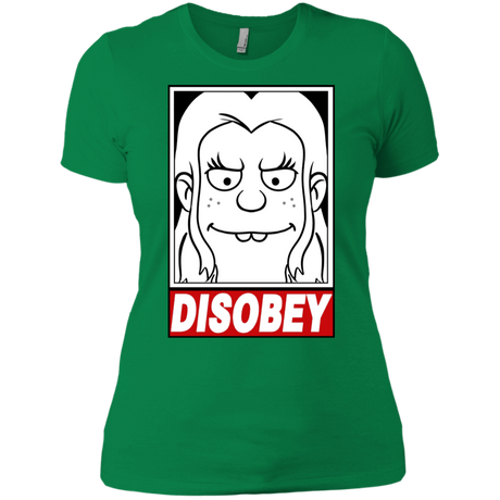 T-Shirts Kelly Green / X-Small Disobey Women's Premium T-Shirt