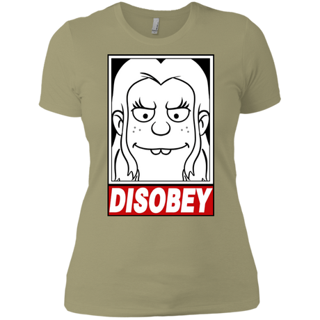 T-Shirts Light Olive / X-Small Disobey Women's Premium T-Shirt
