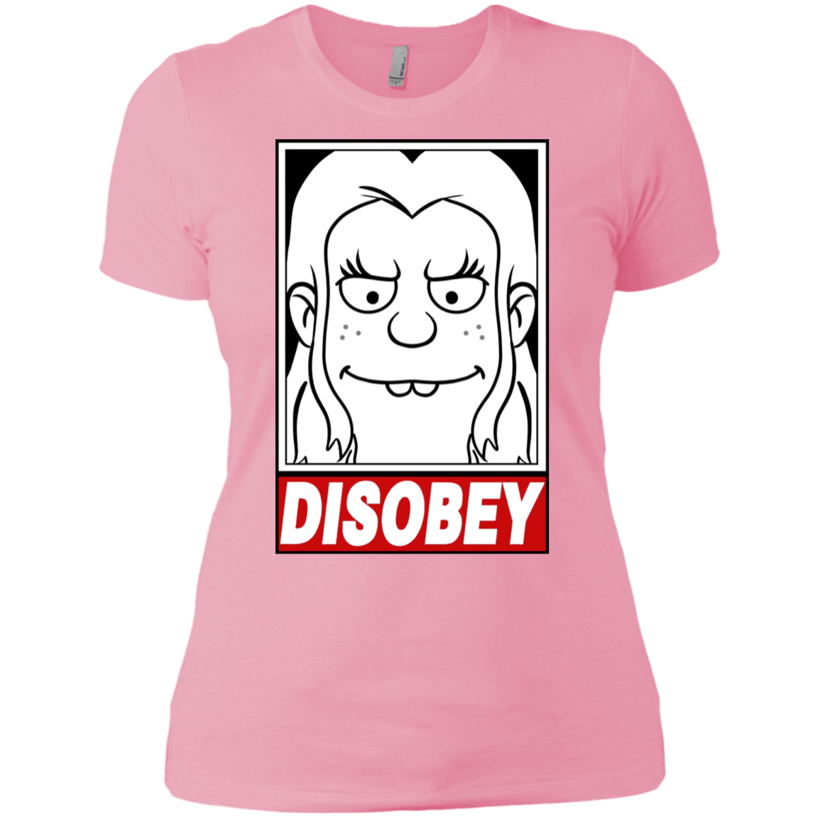 T-Shirts Light Pink / X-Small Disobey Women's Premium T-Shirt