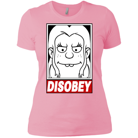 T-Shirts Light Pink / X-Small Disobey Women's Premium T-Shirt