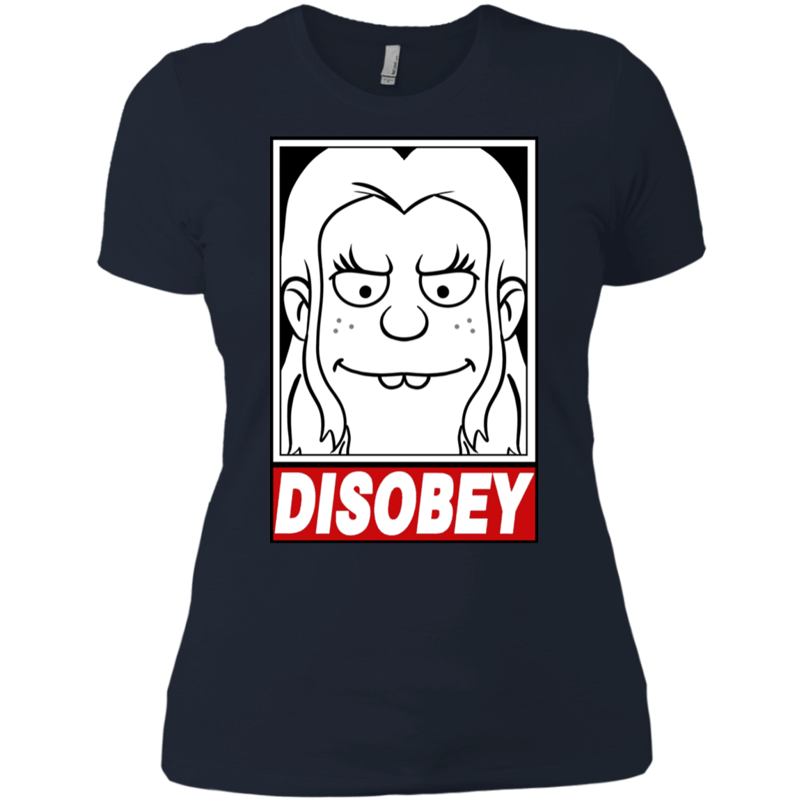 T-Shirts Midnight Navy / X-Small Disobey Women's Premium T-Shirt