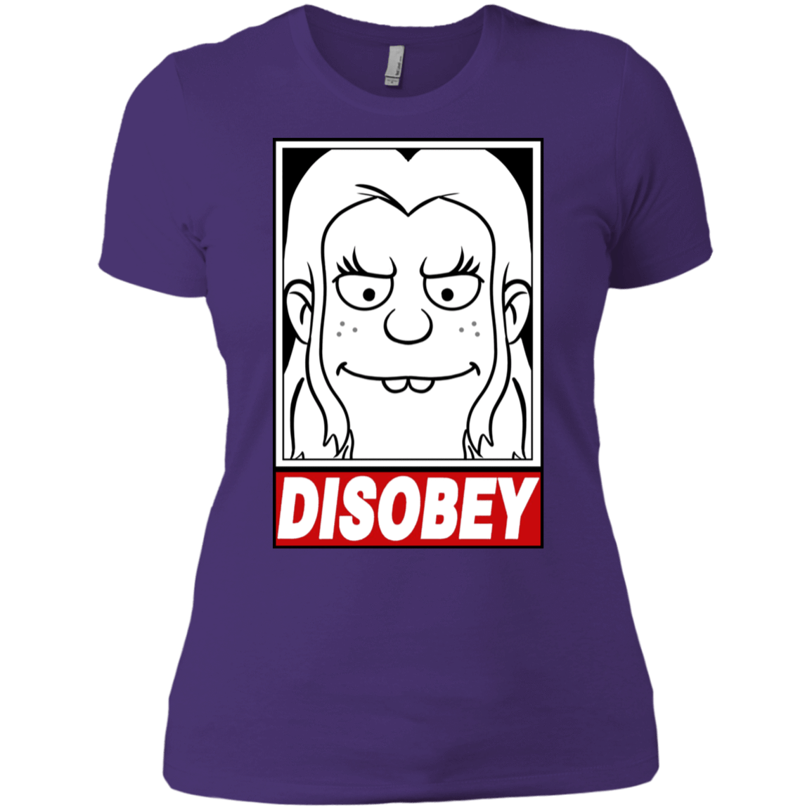 T-Shirts Purple Rush/ / X-Small Disobey Women's Premium T-Shirt