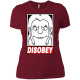 T-Shirts Scarlet / S Disobey Women's Premium T-Shirt