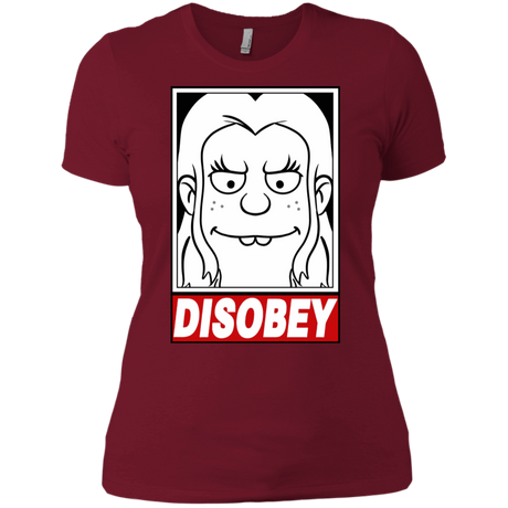 T-Shirts Scarlet / S Disobey Women's Premium T-Shirt