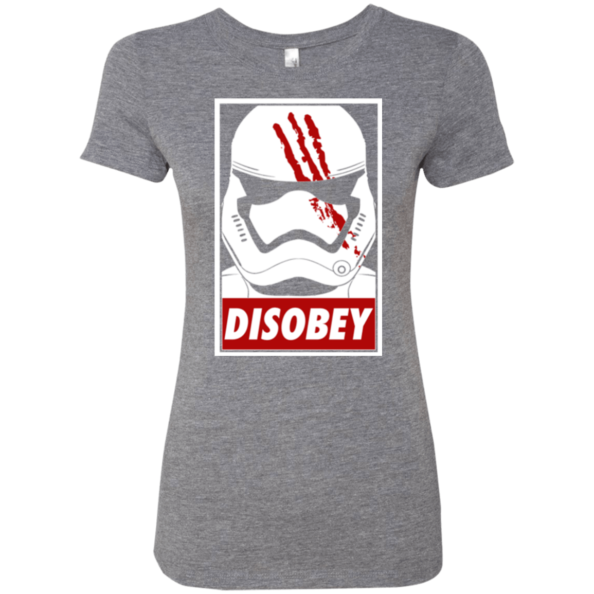 T-Shirts Premium Heather / Small Disobey Women's Triblend T-Shirt