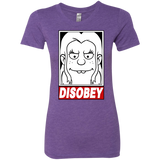 T-Shirts Purple Rush / S Disobey Women's Triblend T-Shirt