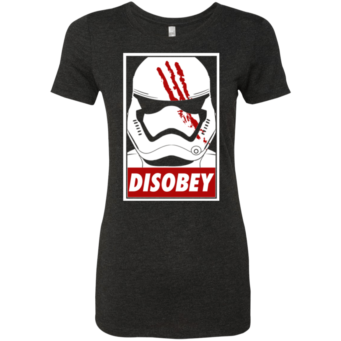 T-Shirts Vintage Black / Small Disobey Women's Triblend T-Shirt