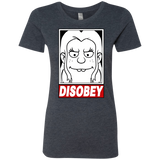 T-Shirts Vintage Navy / S Disobey Women's Triblend T-Shirt