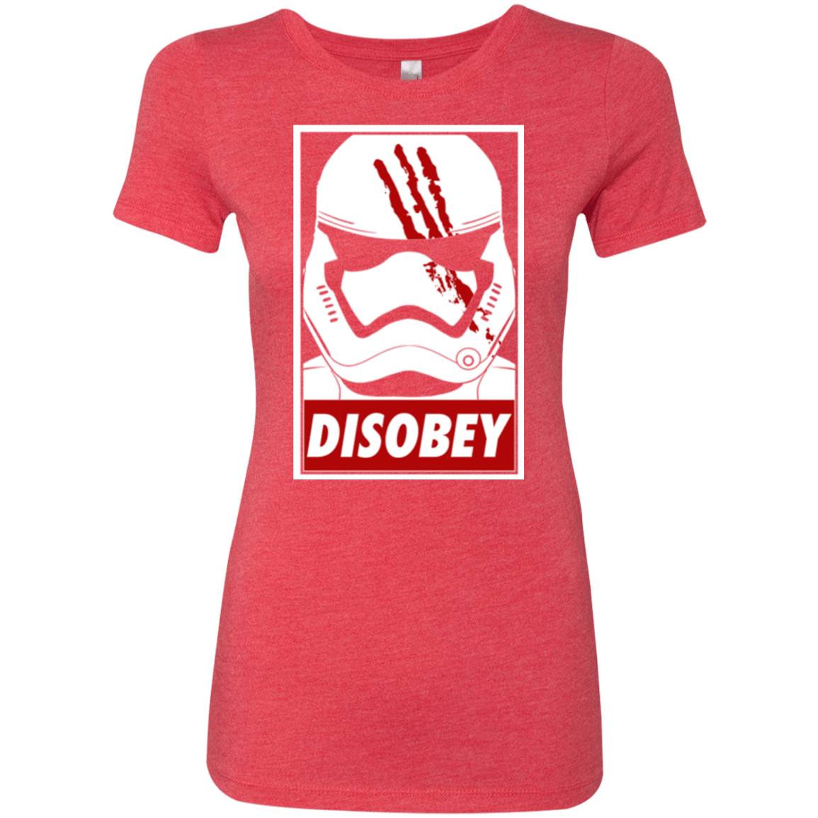 T-Shirts Vintage Red / Small Disobey Women's Triblend T-Shirt