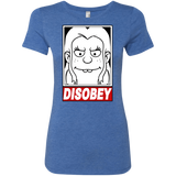 T-Shirts Vintage Royal / S Disobey Women's Triblend T-Shirt
