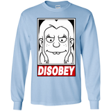 T-Shirts Light Blue / YS Disobey Youth Long Sleeve T-Shirt