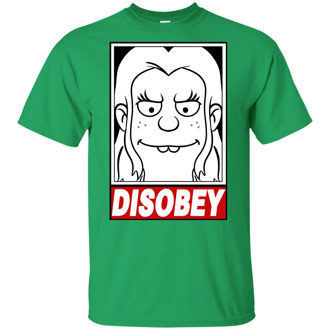 T-Shirts Irish Green / YXS Disobey Youth T-Shirt