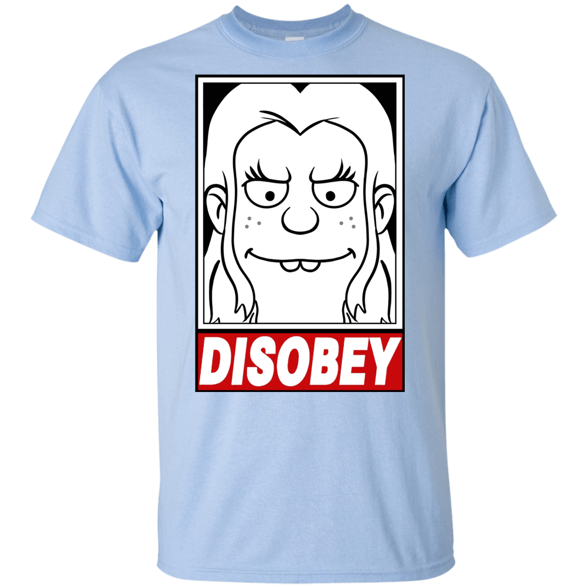 T-Shirts Light Blue / YXS Disobey Youth T-Shirt