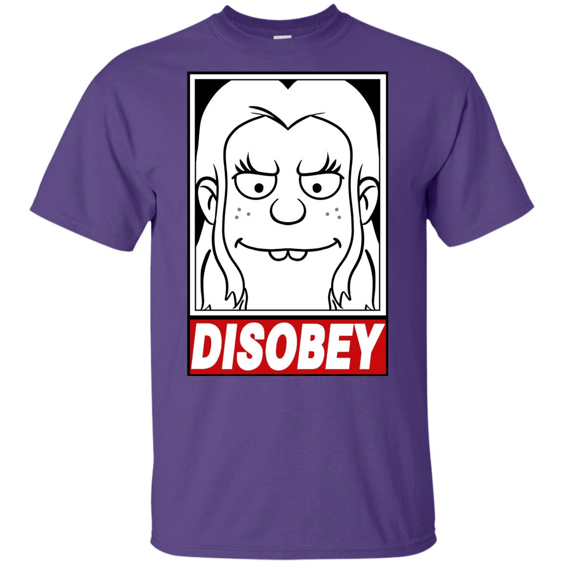 T-Shirts Purple / YXS Disobey Youth T-Shirt
