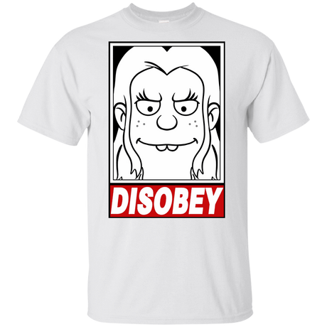 T-Shirts White / YXS Disobey Youth T-Shirt