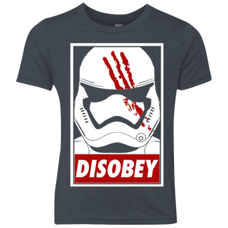 T-Shirts Vintage Navy / YXS Disobey Youth Triblend T-Shirt