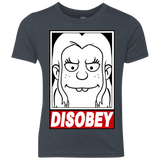 T-Shirts Vintage Navy / YXS Disobey Youth Triblend T-Shirt