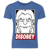 T-Shirts Vintage Royal / YXS Disobey Youth Triblend T-Shirt